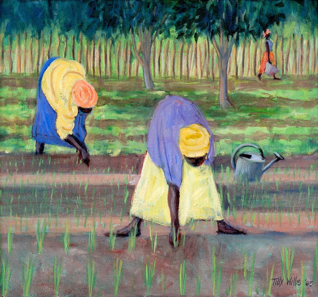 Women Gardening, 2005 by Tilly Willis