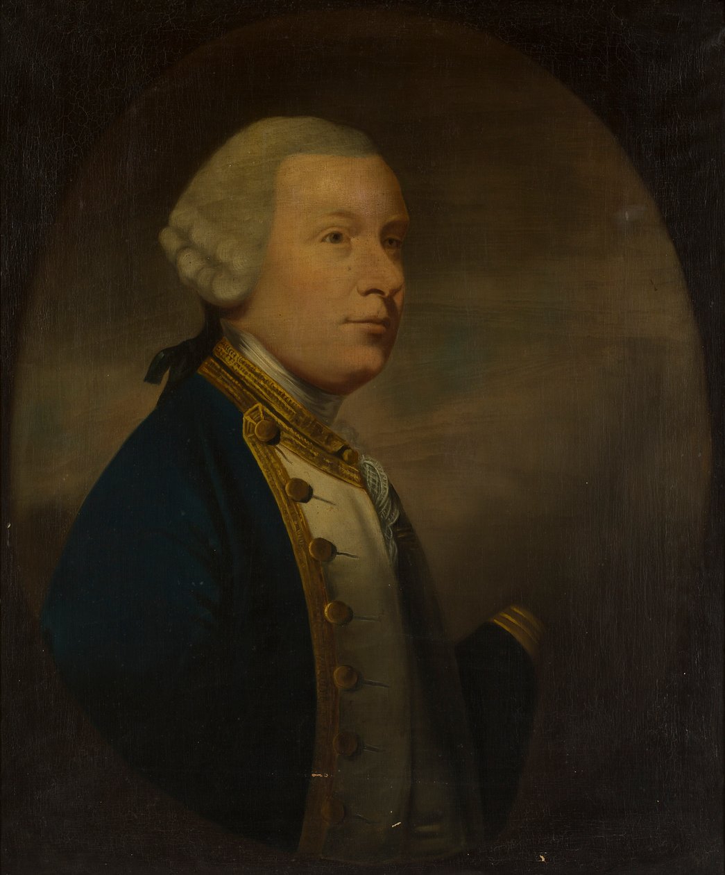 Half-Length Portrait of Admiral Robert Duff of Fetteresso by Tilly (manner of) Kettle