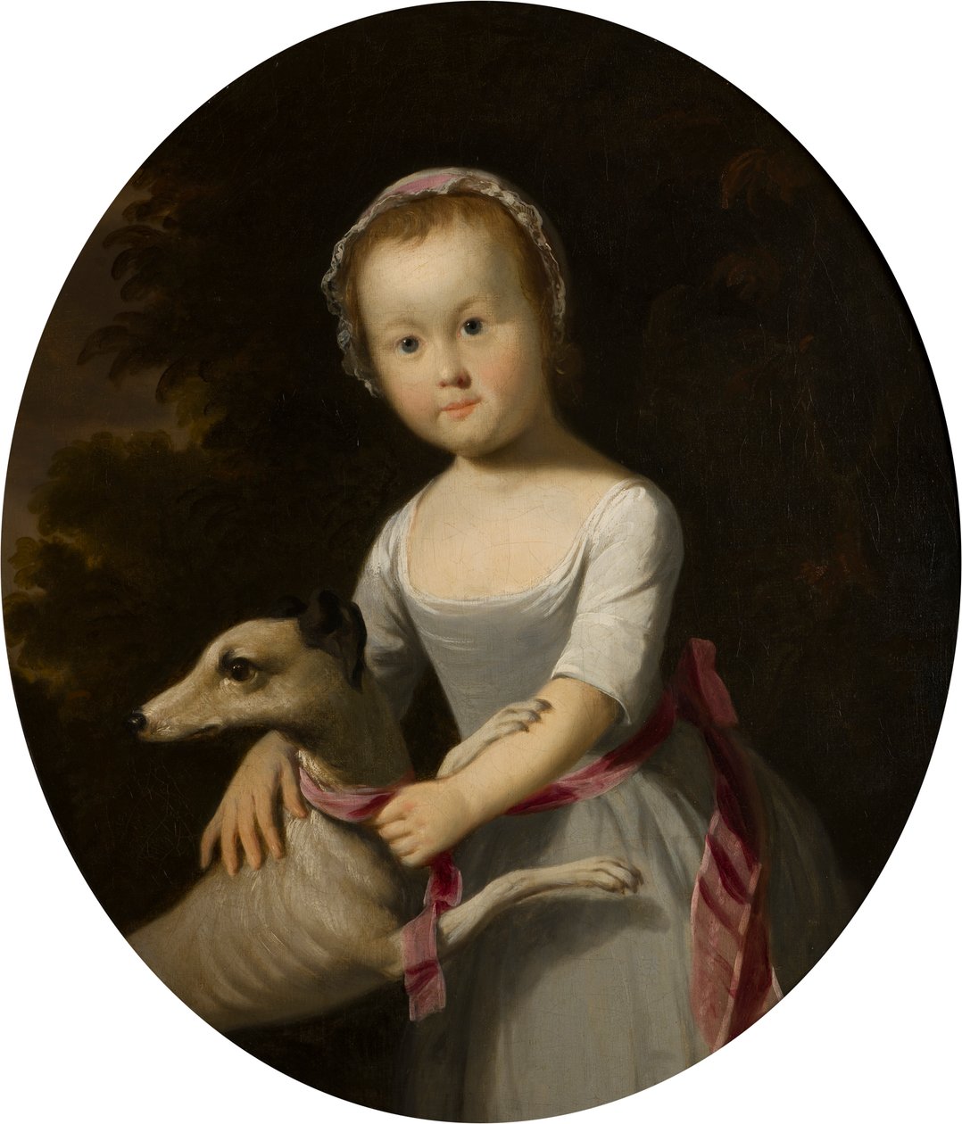 Portrait of Miss Charlotte Bridgeman as a child by Tilly Kettle