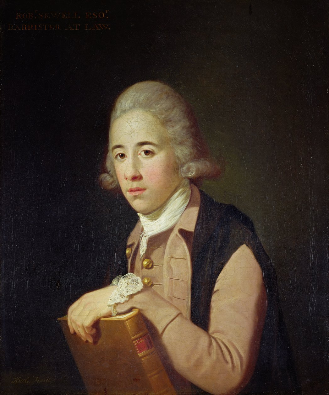 Portrait of Robert Sewell, c.1762 by Tilly Kettle