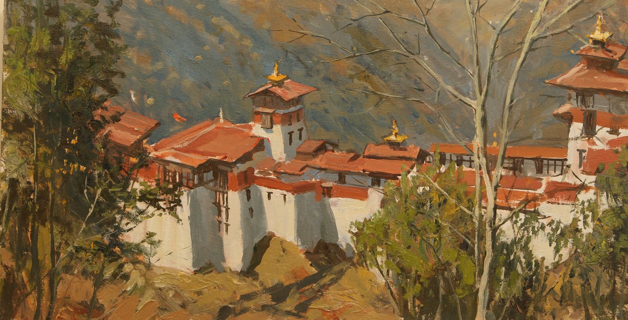Trongsa Dzong by Tim Scott Bolton