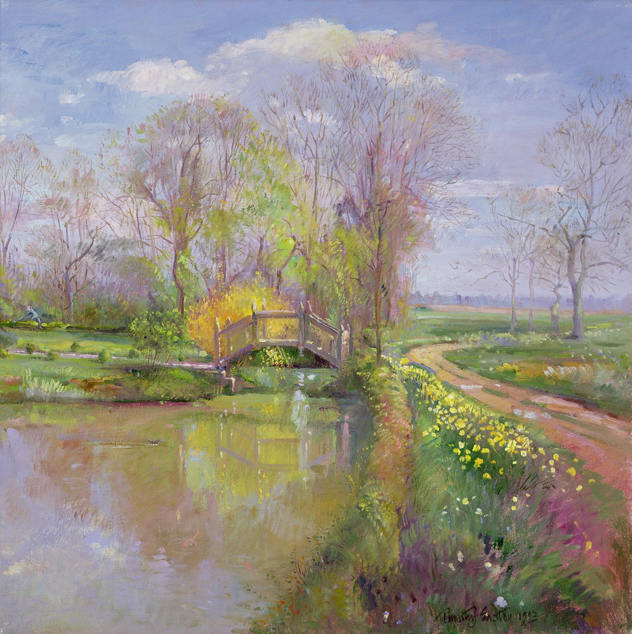 Spring Bridge by Timothy Easton
