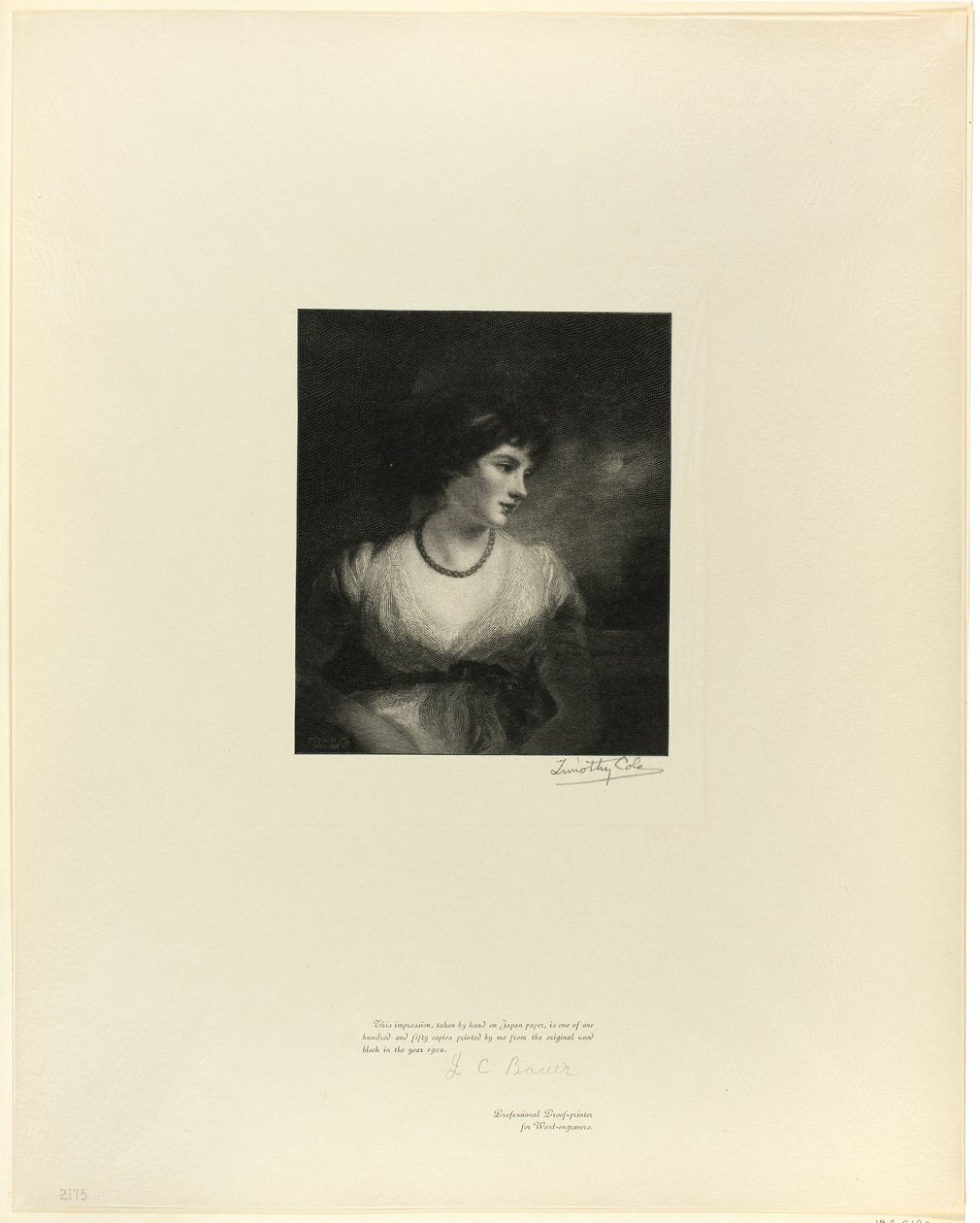 Countess of Oxford, from Old English Masters by Timothy Cole