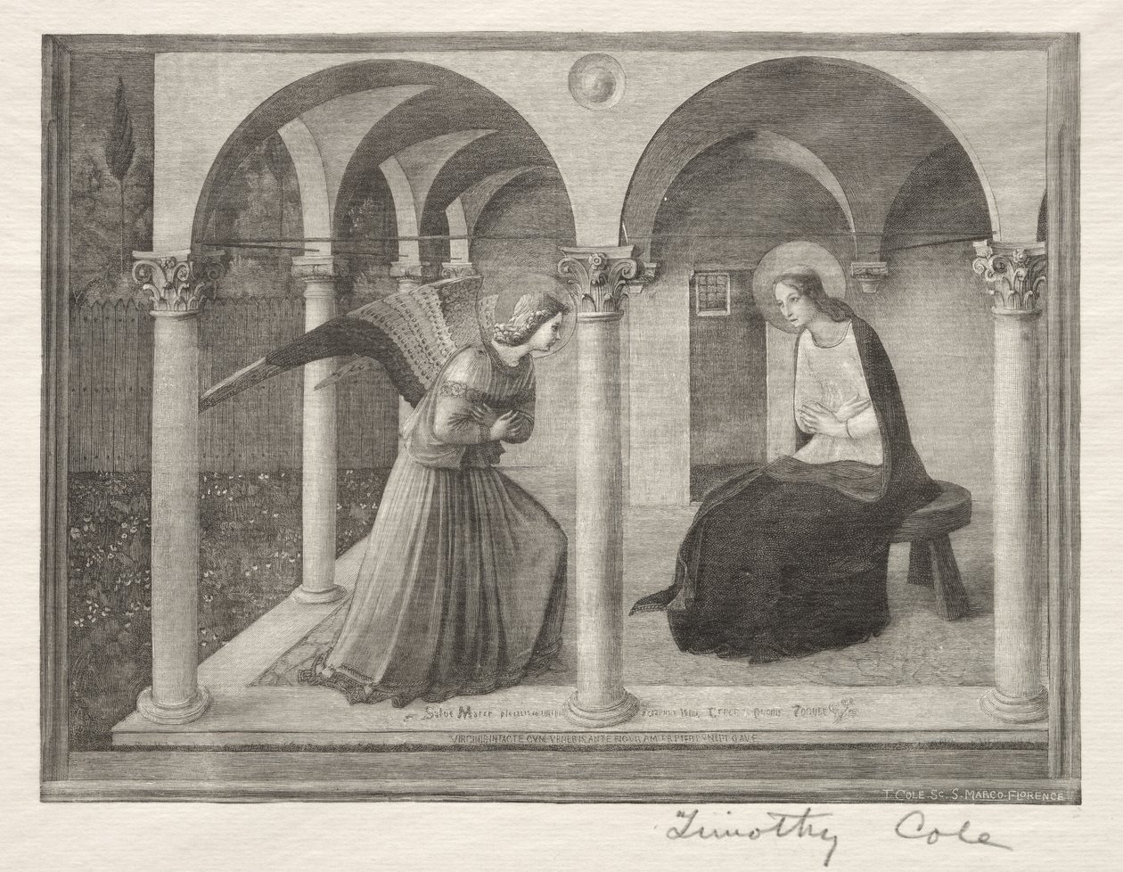 Old Italian Masters: The Annunciation, 1888-1892 by Timothy Cole