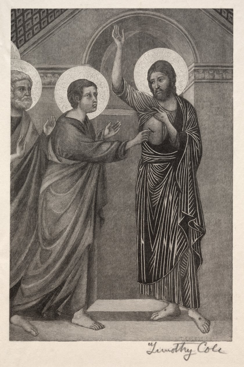 Old Italian Masters: The Incredulity of St. Thomas by Timothy Cole