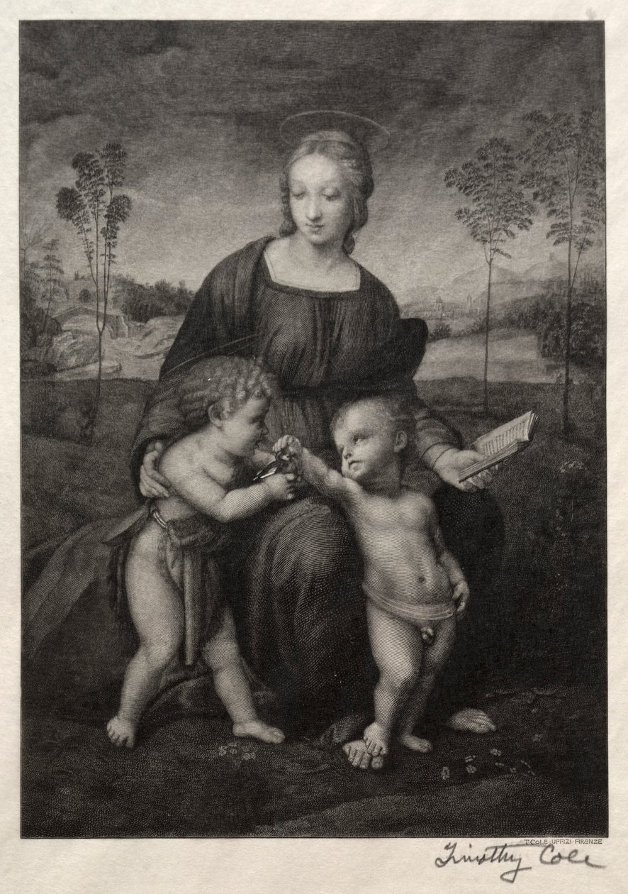 Old Italian Masters: The Madonna of the Goldfinch by Timothy Cole