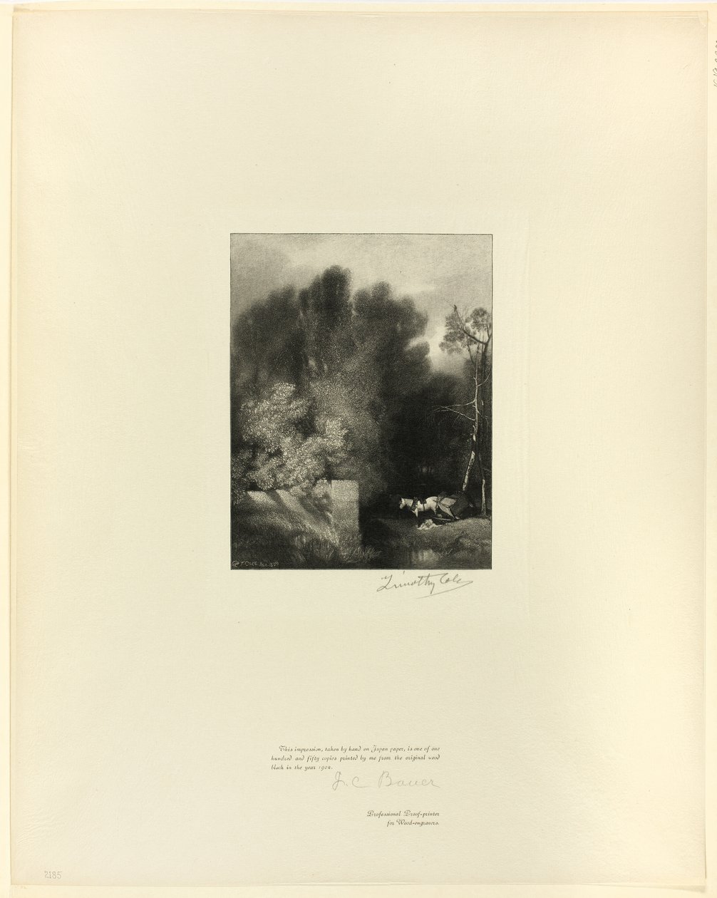 The Breakdown, from Old English Masters by Timothy Cole