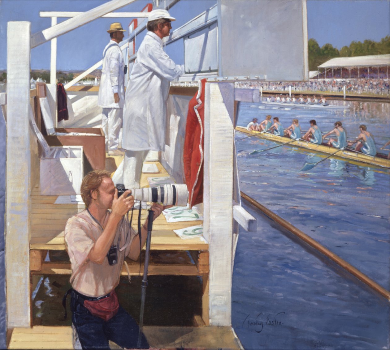 Passing the Progress Board, Henley by Timothy Easton