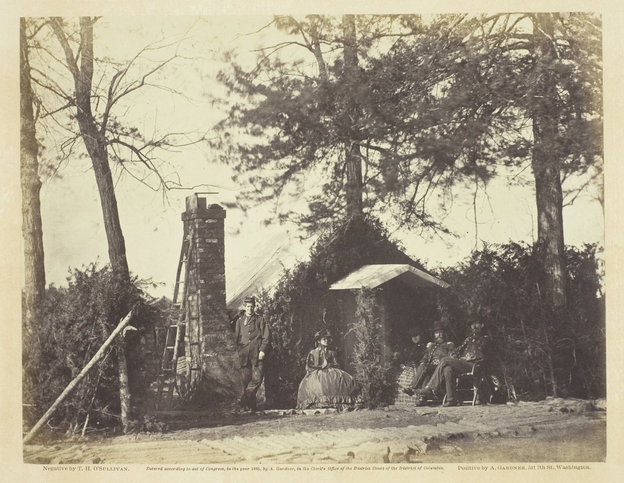 Camp Architecture, Brandy Station, Virginia by Timothy O