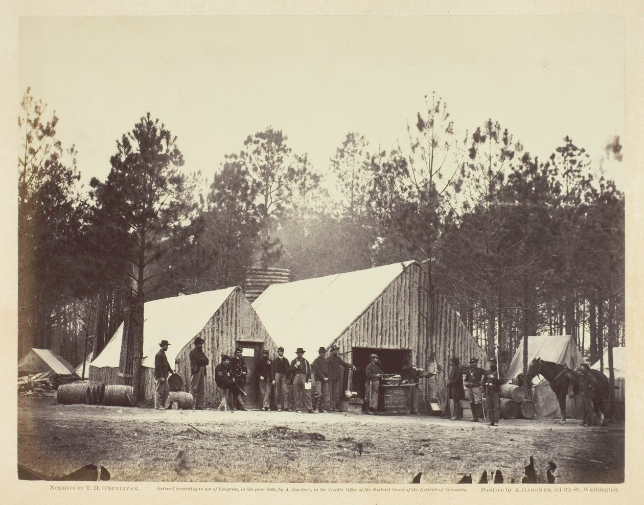 Commissary Department, Headquarters Army of the Potomac by Timothy O