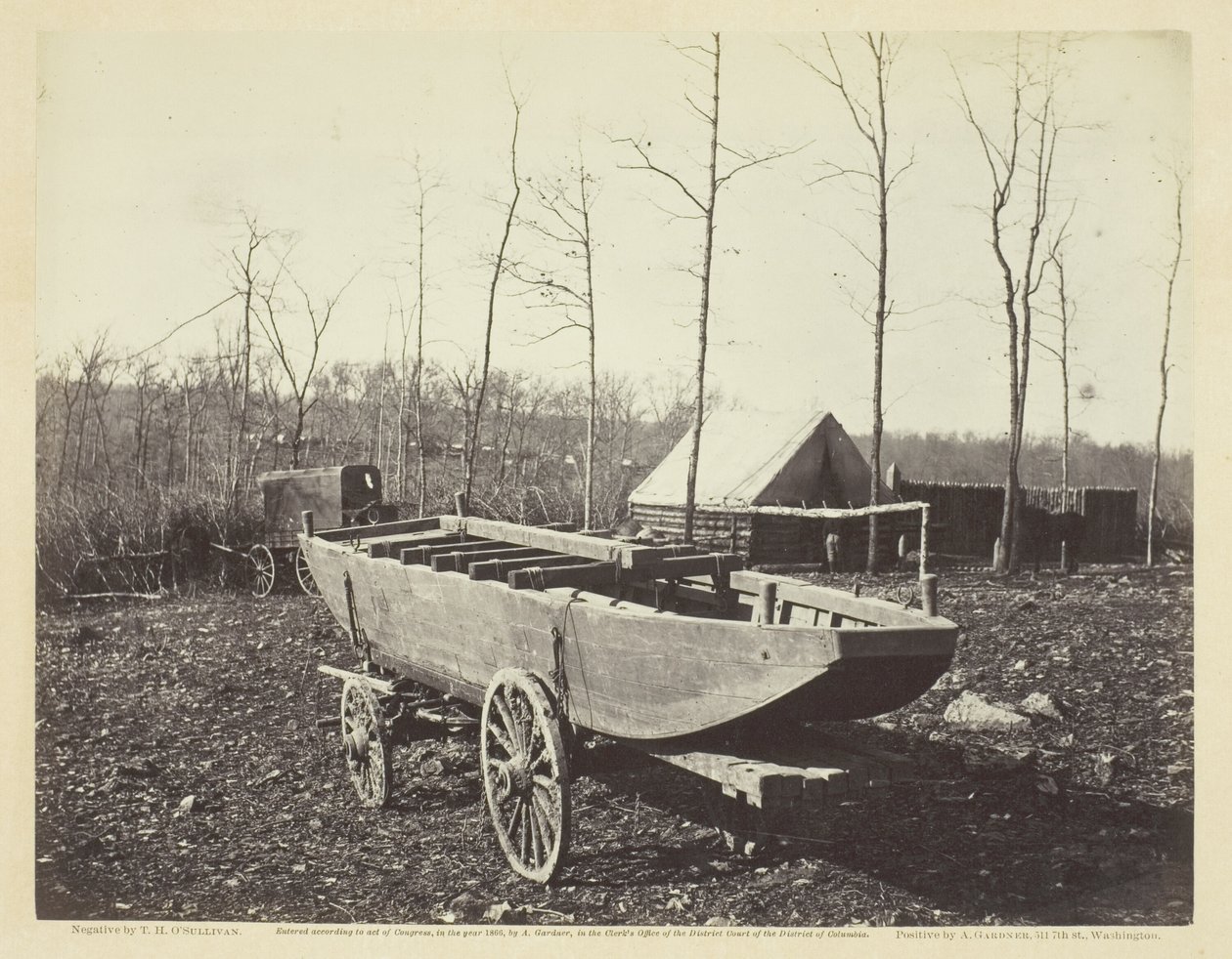Pontoon Boat, Brandy Station, Virginia by Timothy O