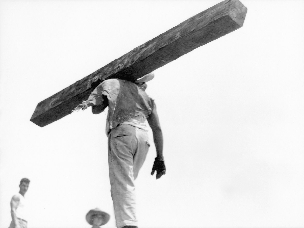 Construction Worker, Mexico City by Tina Modotti