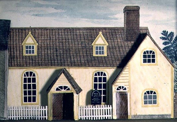 Model of a Chapel, Halstead Congregate Church, Essex by Tirzah Ravilious