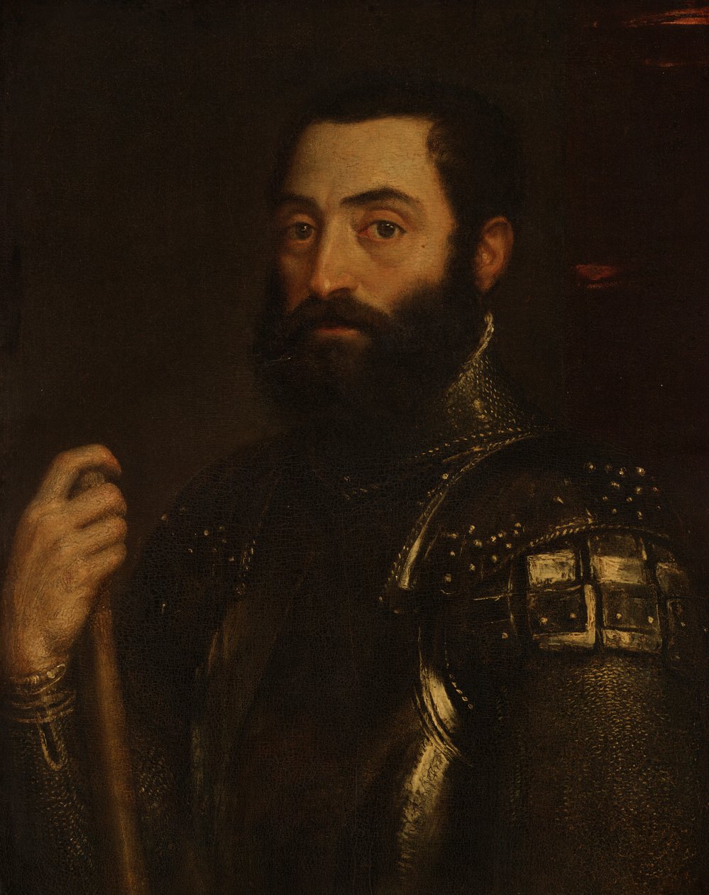 Portrait of Guidobaldo II della Rovere, Duke of Urbino by Titian (Tiziano Vecellio)