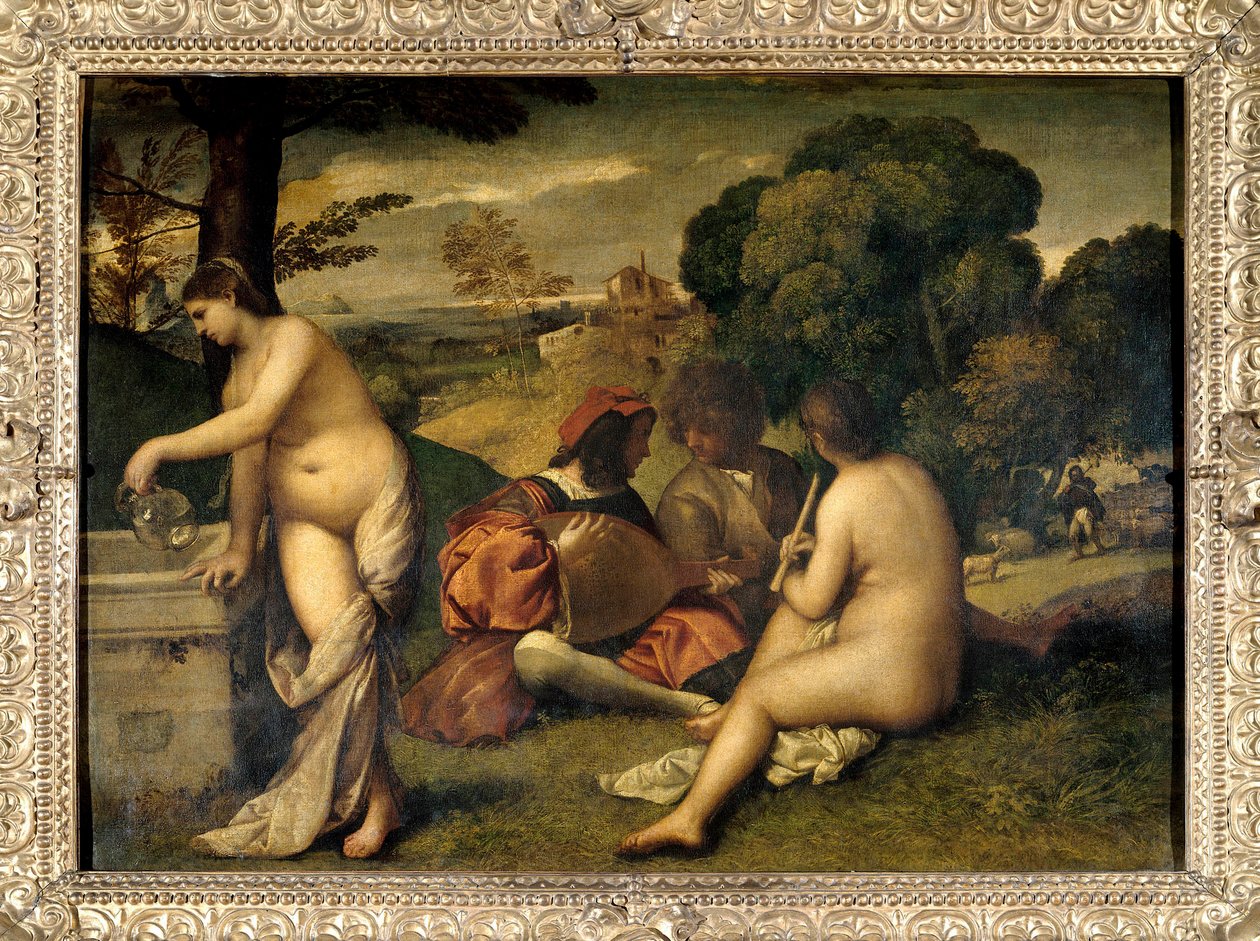 The Band Concert by Titian (c.1488 1576) (attr. to)