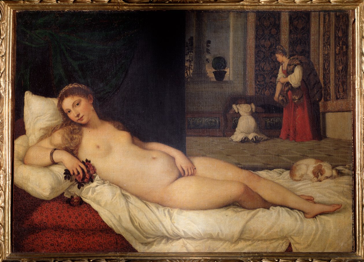 The Venus of Urbino by Titian (c.1488 1576)