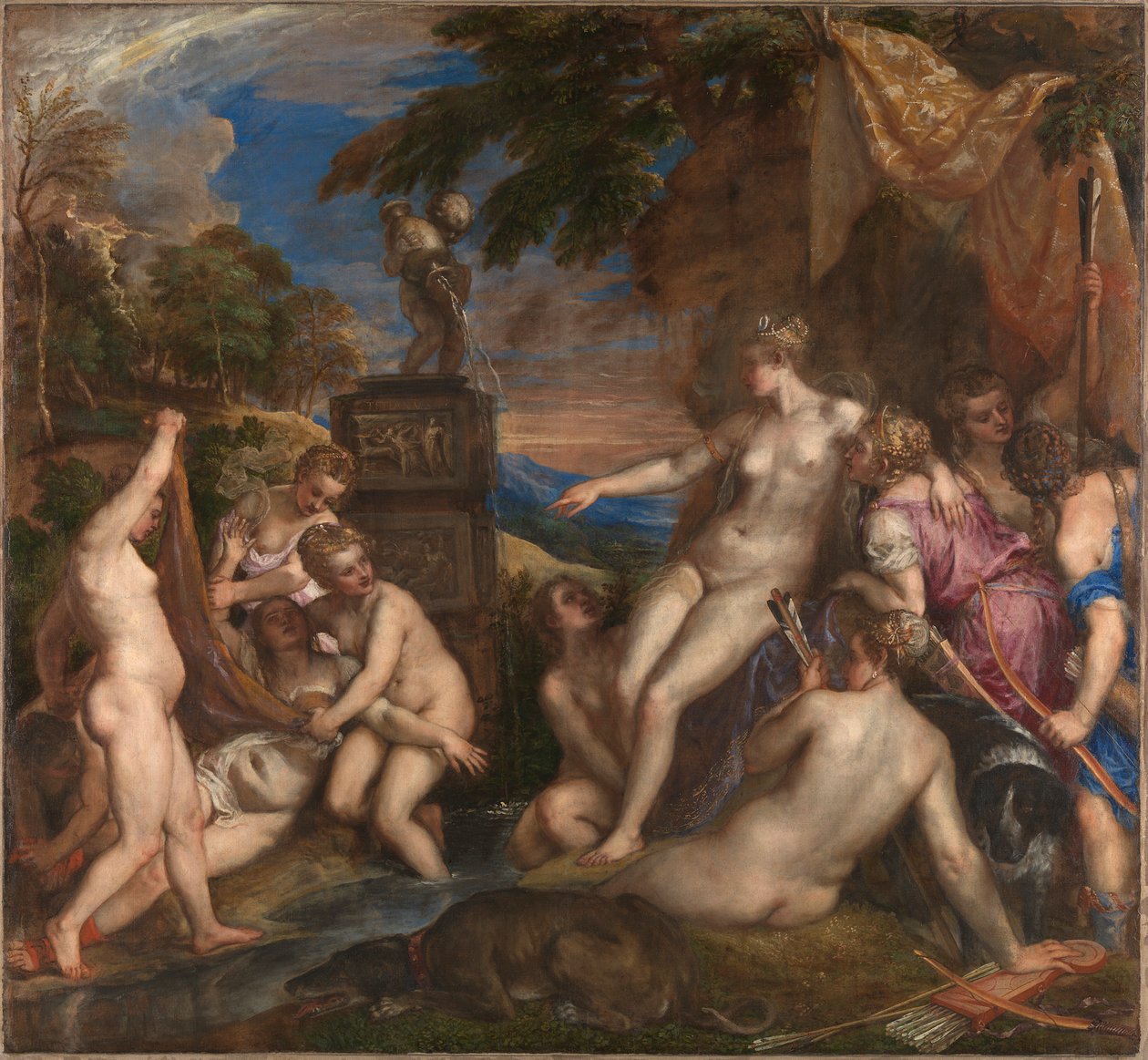 Diana and Callisto by Titian