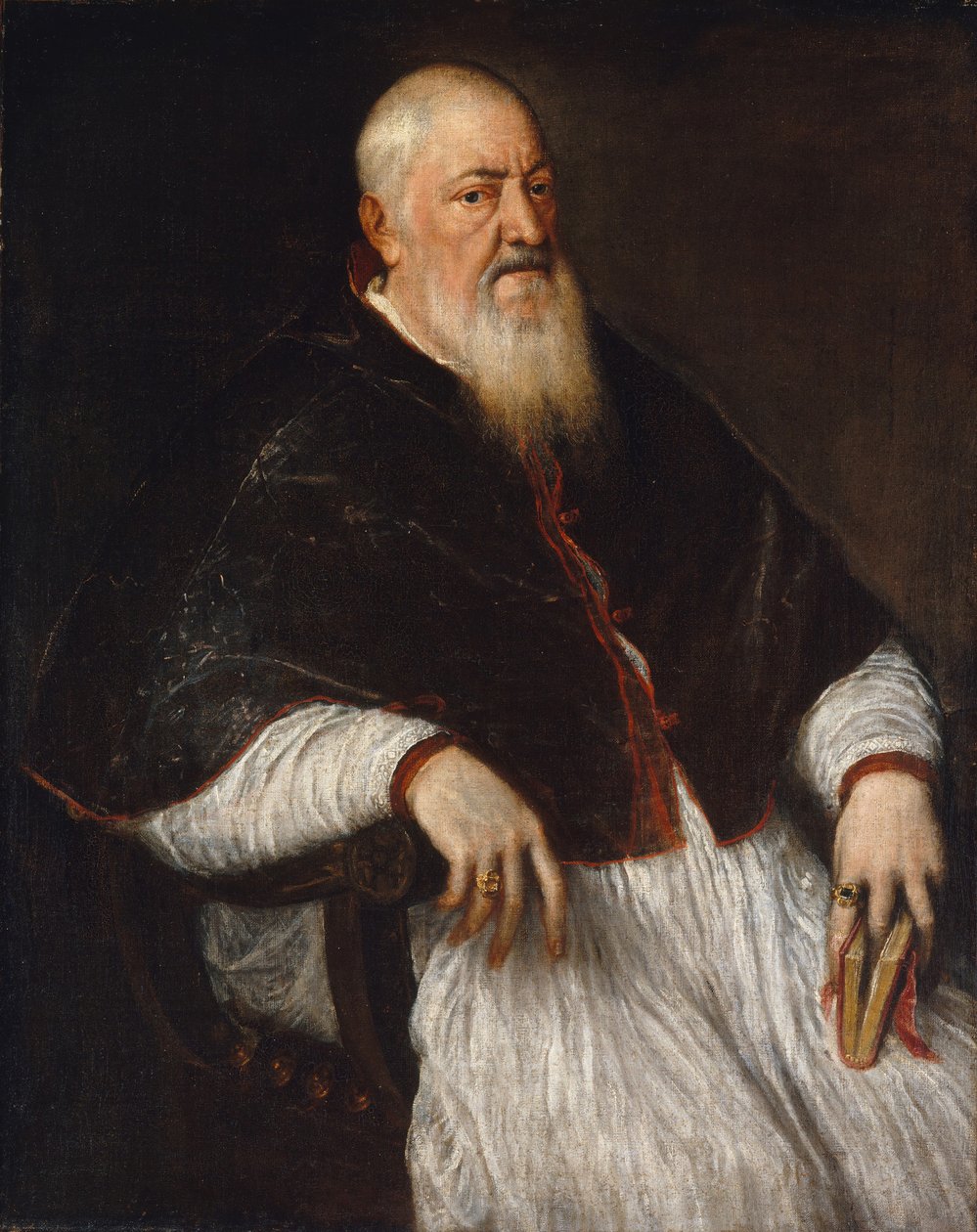 Filippo Archinto, Archbishop of Milan by Tiziano Vecelli