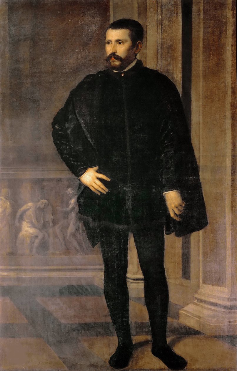 Portrait of Diego Hurtado de Mendoza y Pacheco by Titian