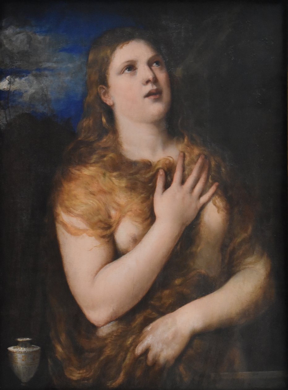 Penitent Magdalene by Titian and Workshop