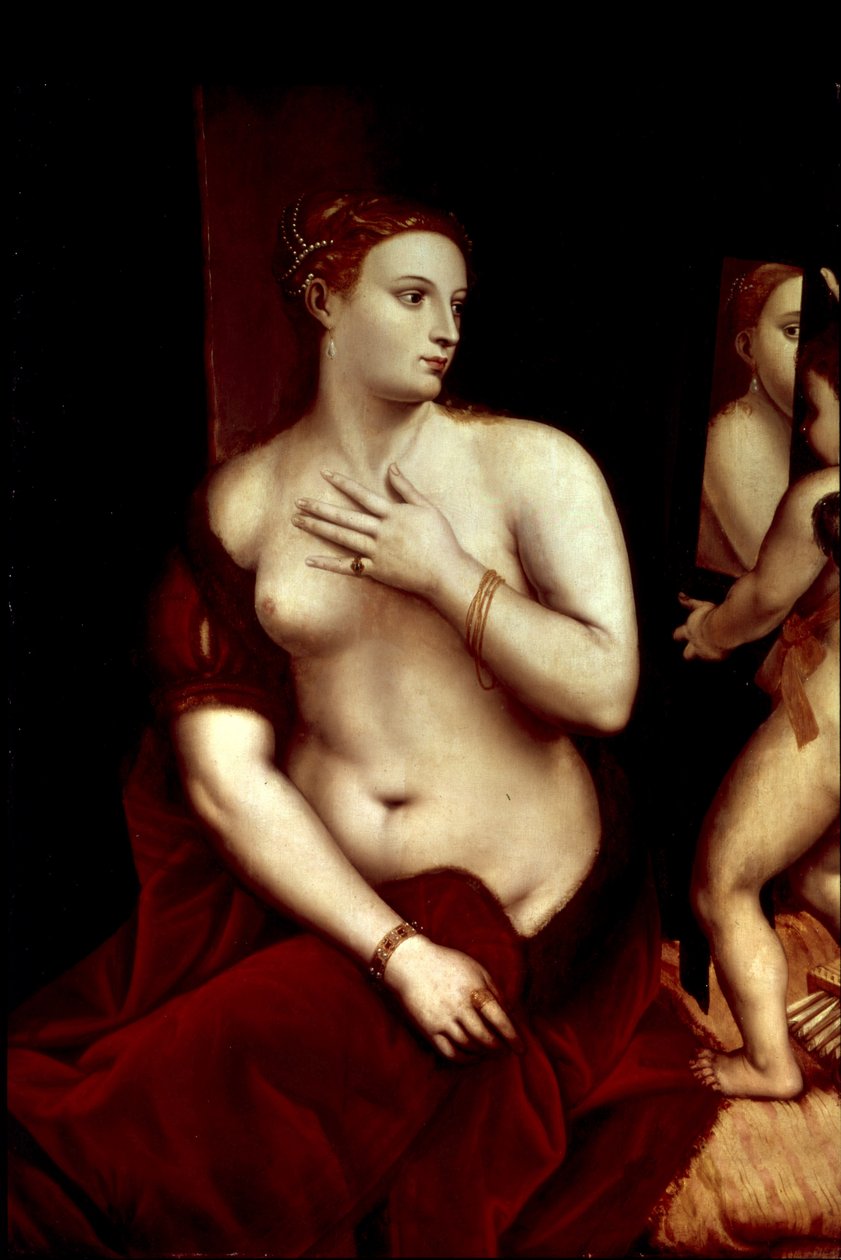 Venus in Front of the Mirror by Tiziano Vecelli