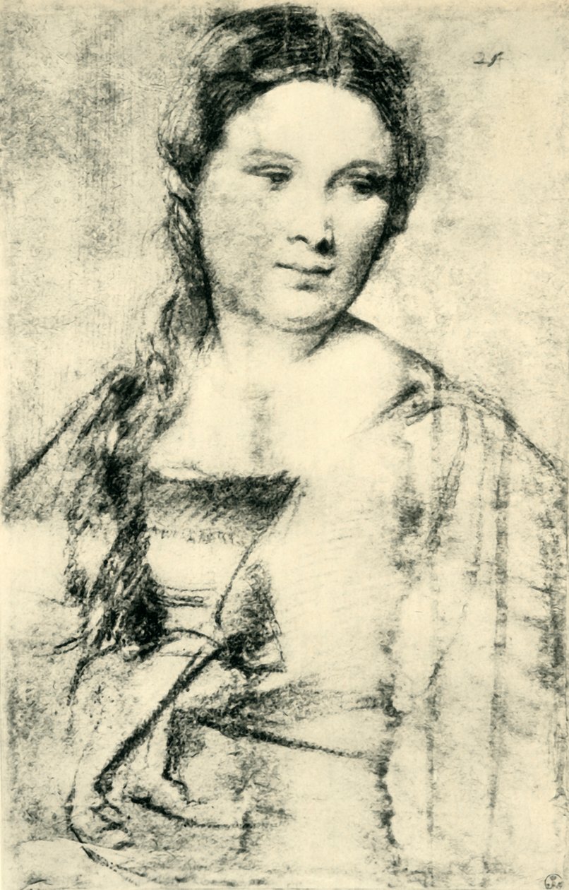 Portrait of a Young Woman by Tiziano Vecelli