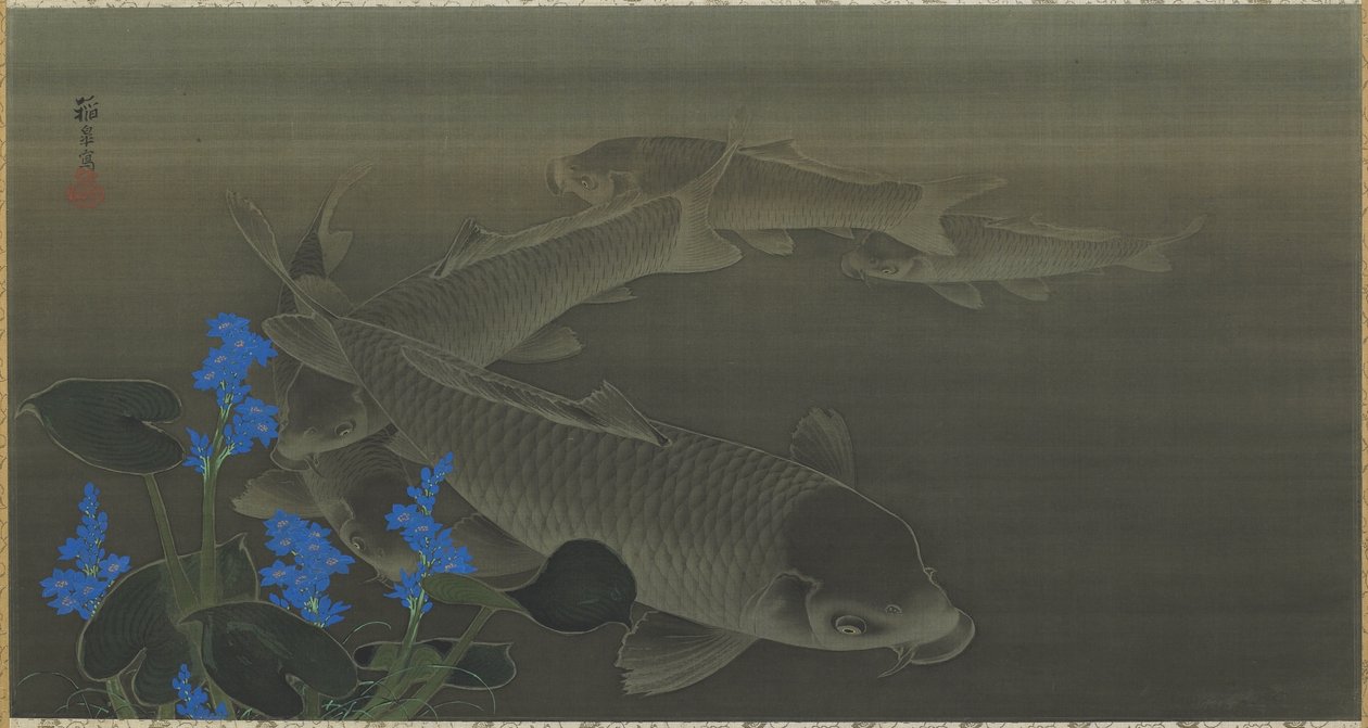 Carp, Edo period, 1787-1846 by Toko Kuroda