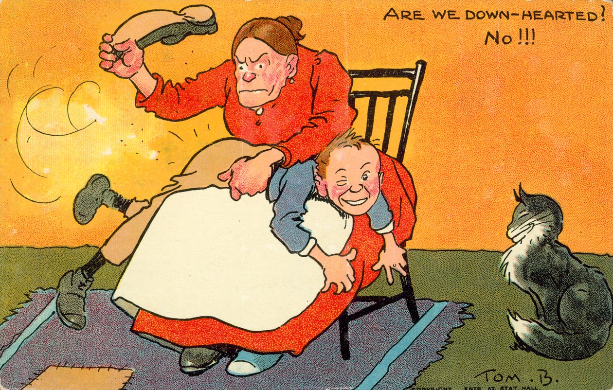 Are We Down-hearted? No! by Tom Browne