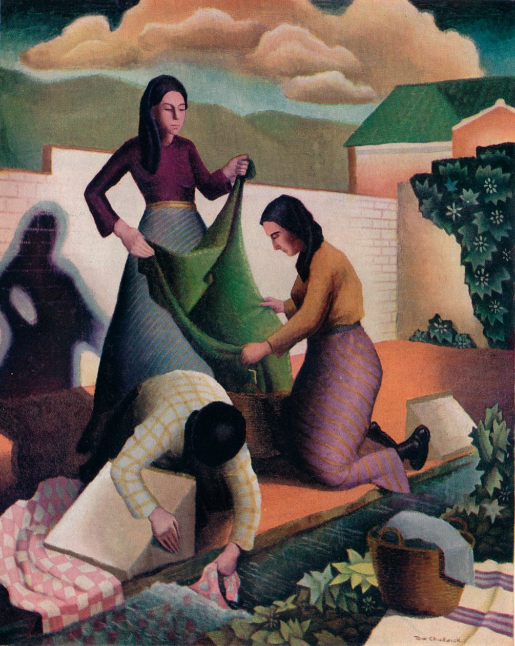 Wayside Laundry by Tom Chadwick