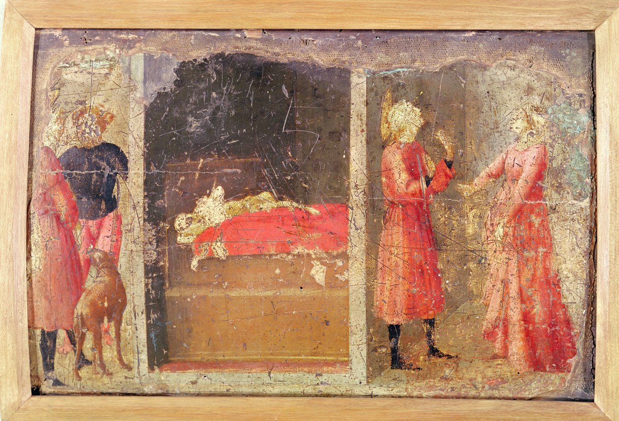 Story of St. Julian the Hospitaller by Tommaso Masaccio