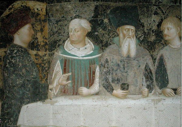 The Banquet of Herod, from the Cycle of the Life of St. John the Baptist by Tommaso Masolino da Panicale