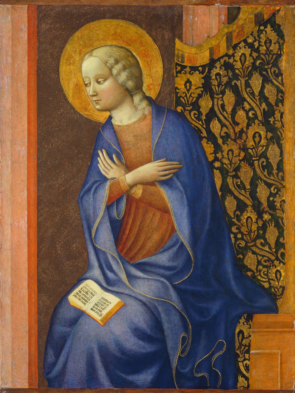 The Virgin Annunciate, c. 1430 by Tommaso Masolino da Panicale