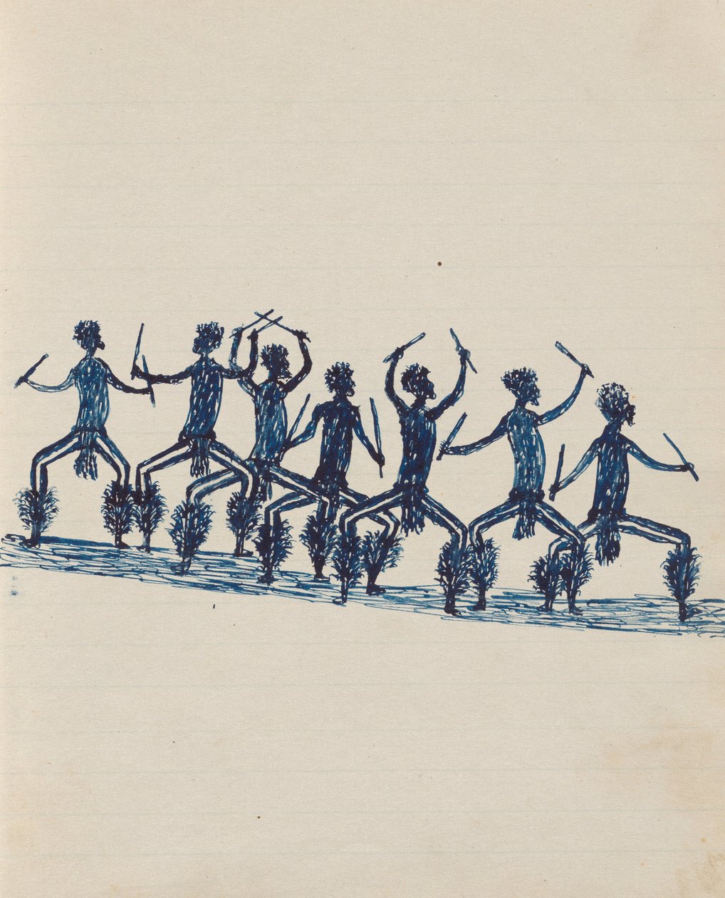 Corroboree by Tommy McRae