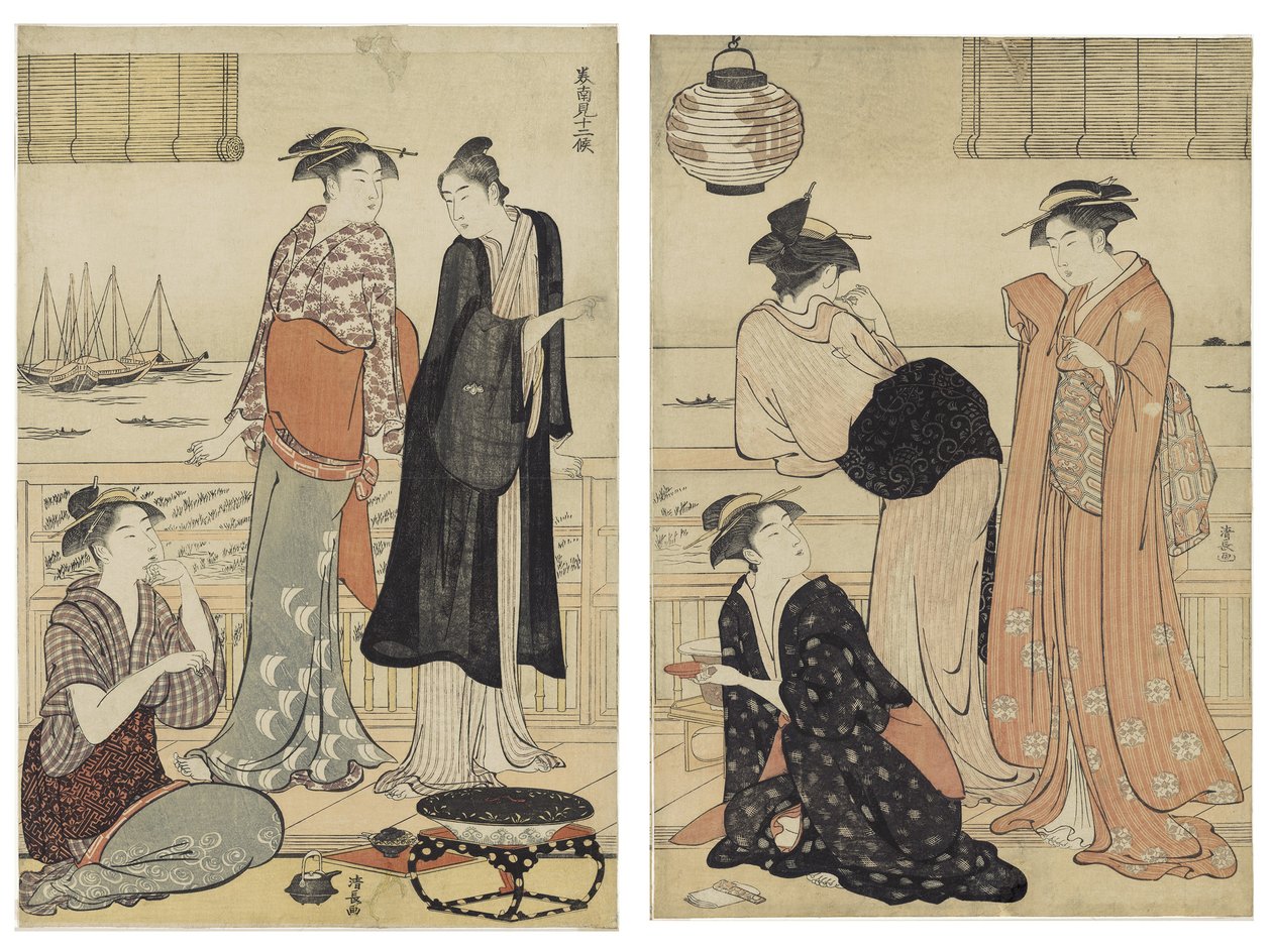 The Sixth Month, from the series Twelve Months in the South by Torii Kiyonaga