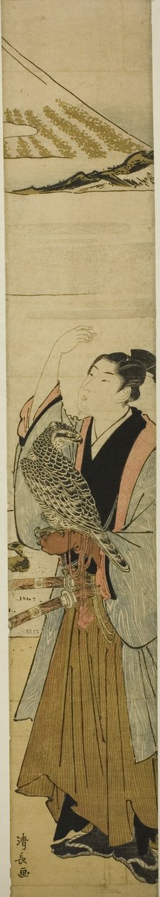 Young Man with Symbols of the First Dream of the New Year by Torii Kiyonaga