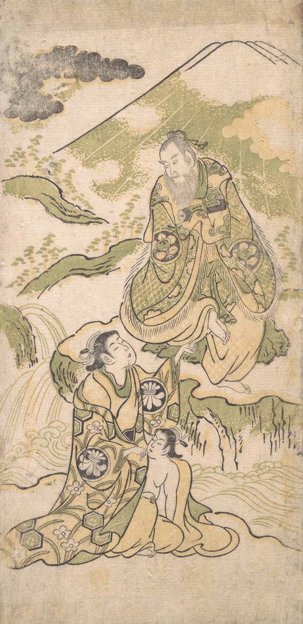 Scene from a Drama, ca. 1749 by Torii Kiyonobu I