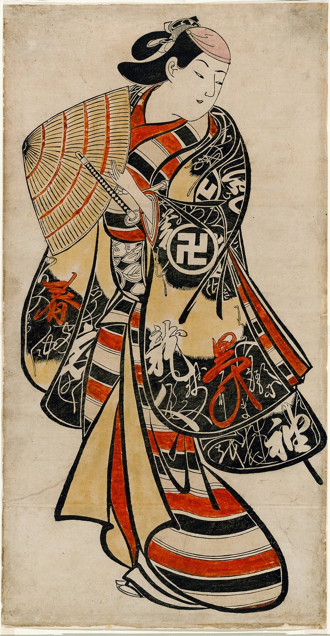 The Actor Takii Hannosuke as an Effeminate Youth, c.1707 by Torii Kiyonobu I
