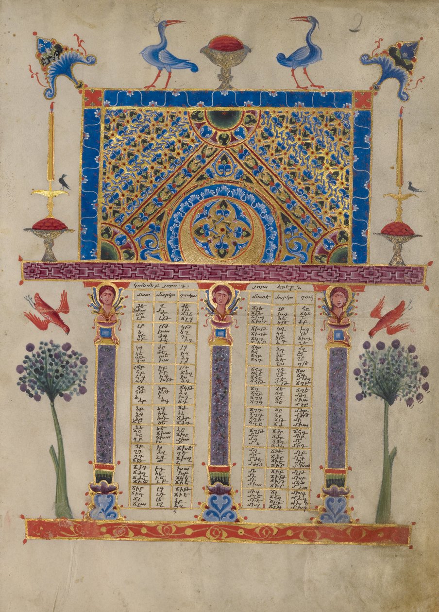 Canon Table Page by Toros Roslin