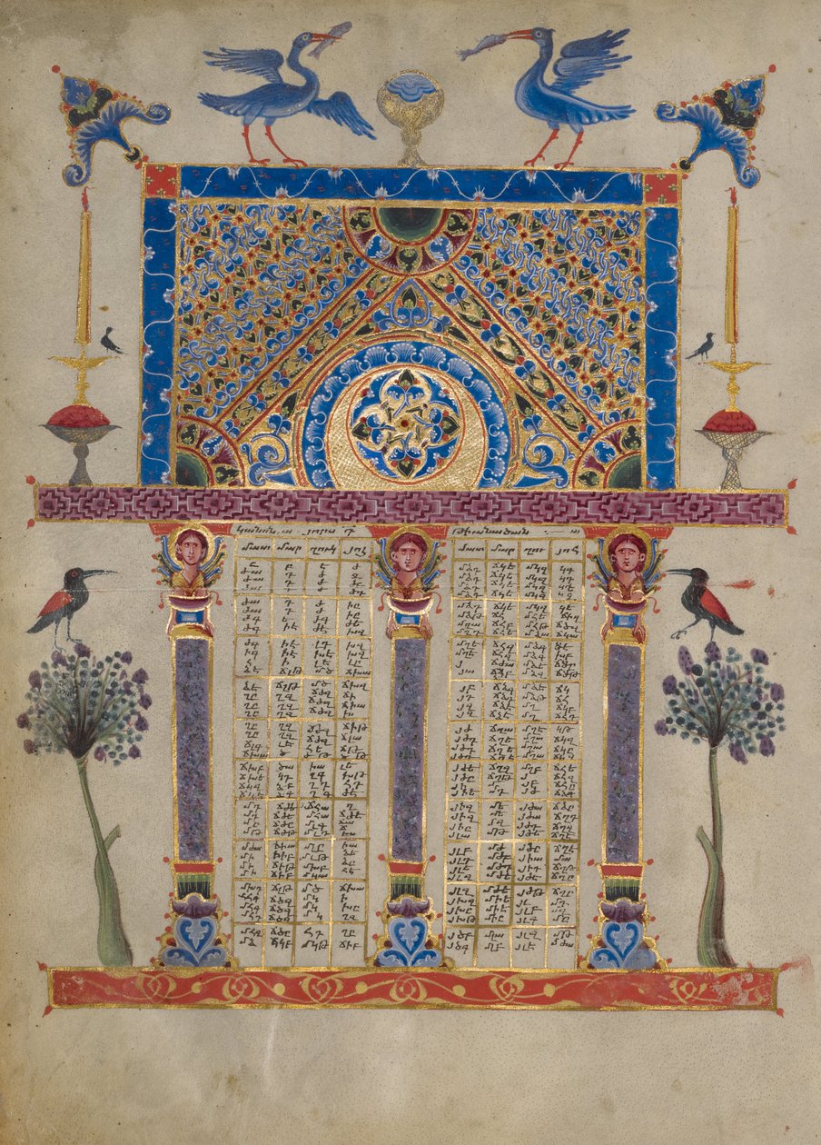 Canon Table Page by Toros Roslin