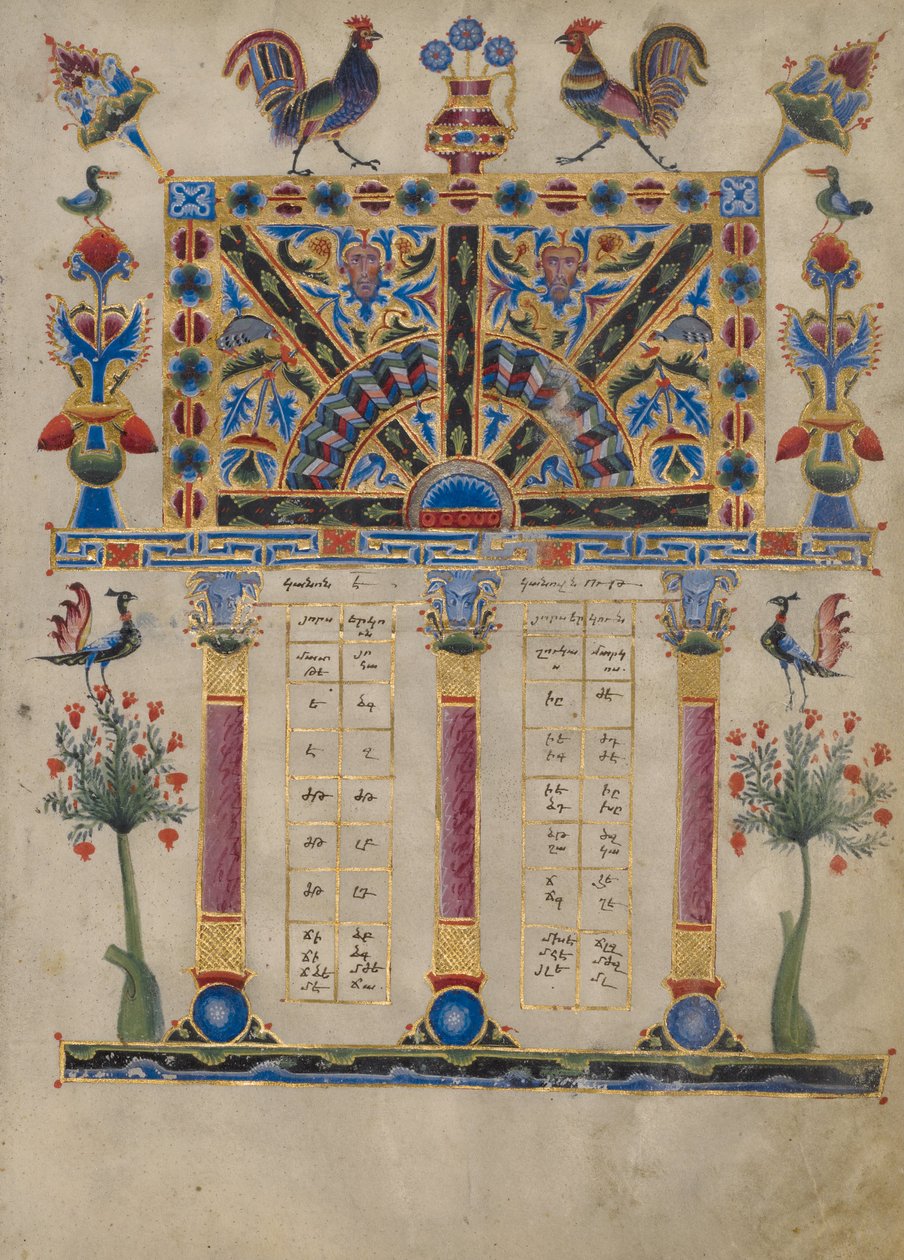 Canon Table Page by Toros Roslin