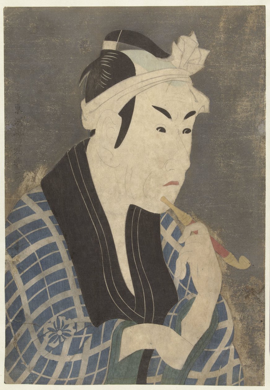Bust Portrait of Matsumoto Koshiro IV by Toshusai Sharaku