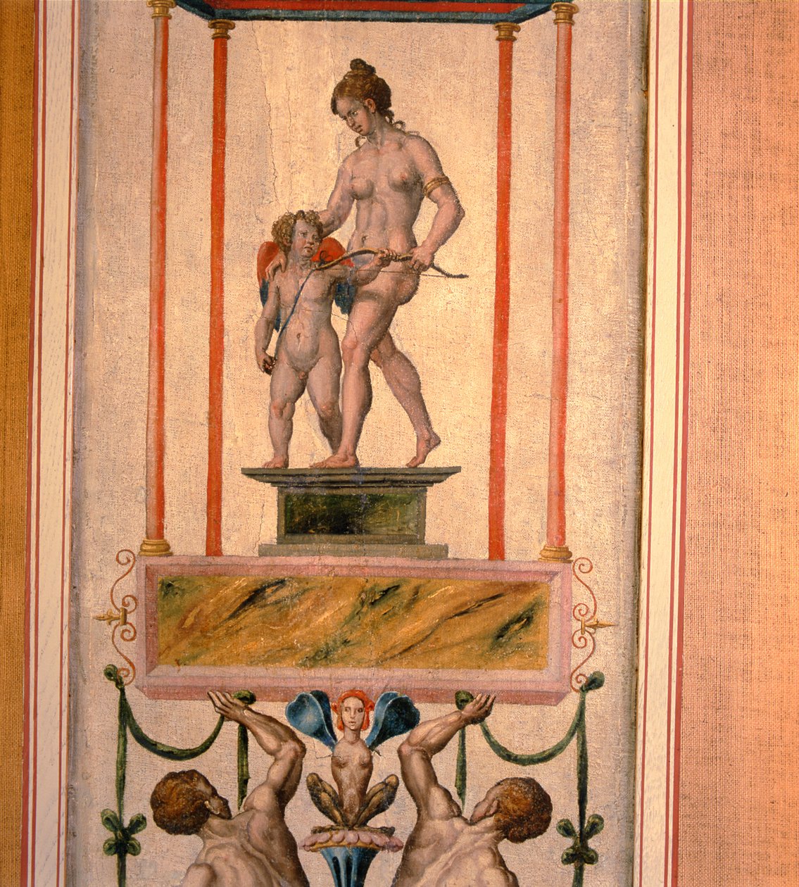 Arabesque panel, that may have come from Nonsuch Palace by Toto