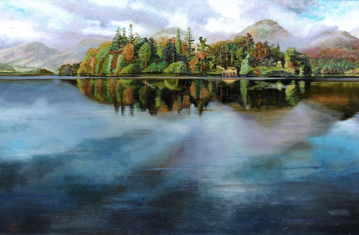 Boathouse, Derwentwater, Cumbria, 2008 by Trevor Neal