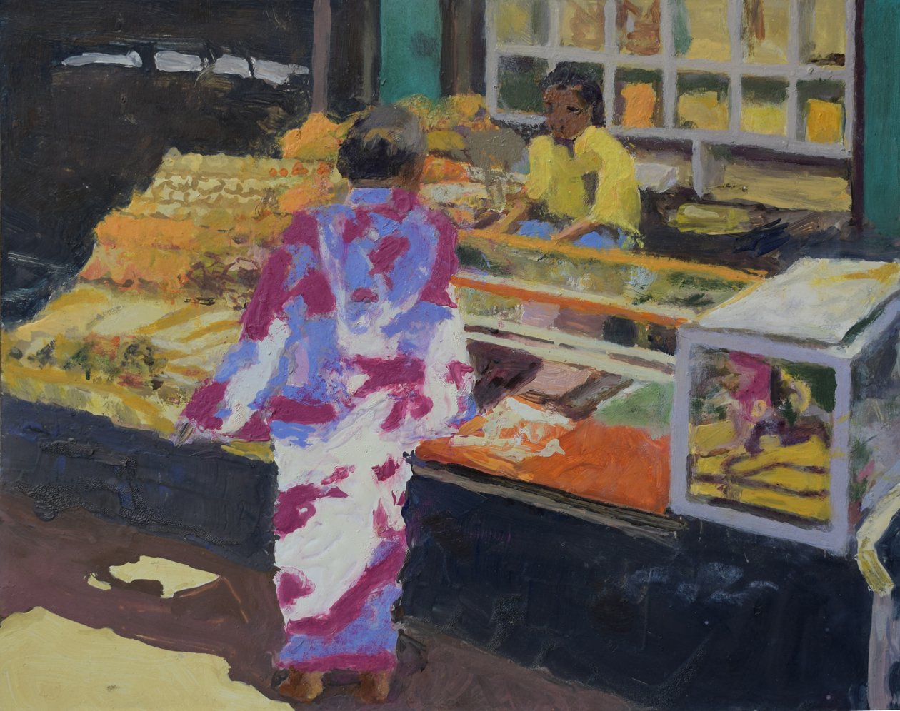 Market Stall (Mumbai) by Trevor Burgess