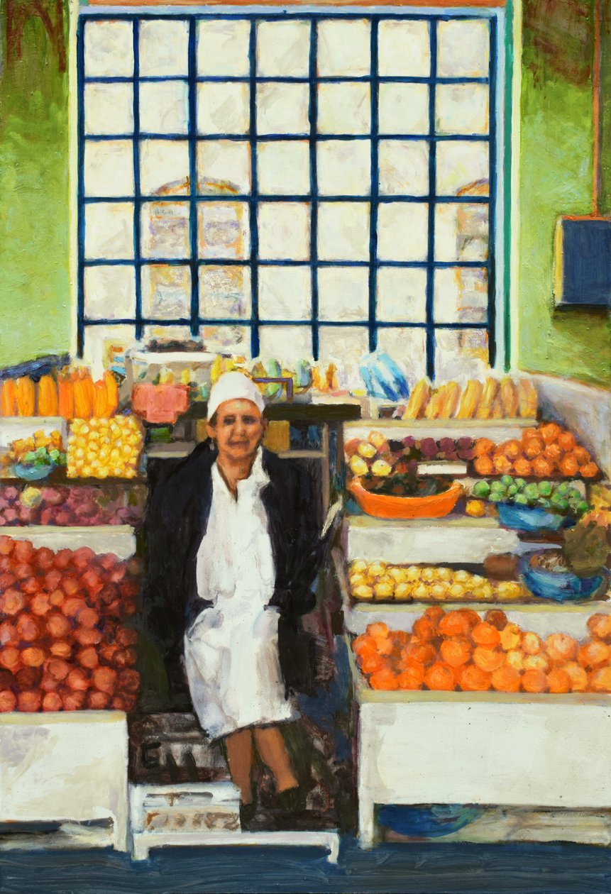 Market stall (Quito, Ecuador) by Trevor Burgess