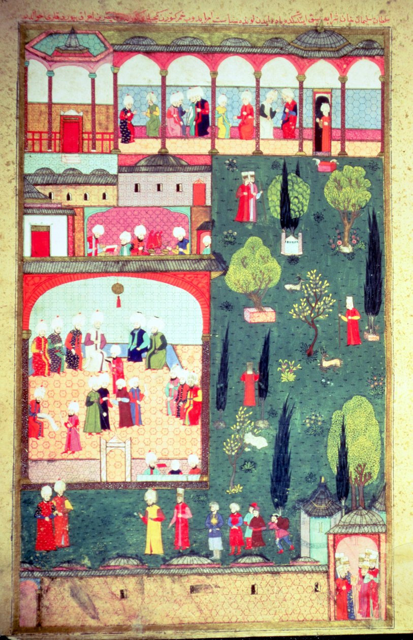 Council of Ministers at Topkapi Palace, from the 