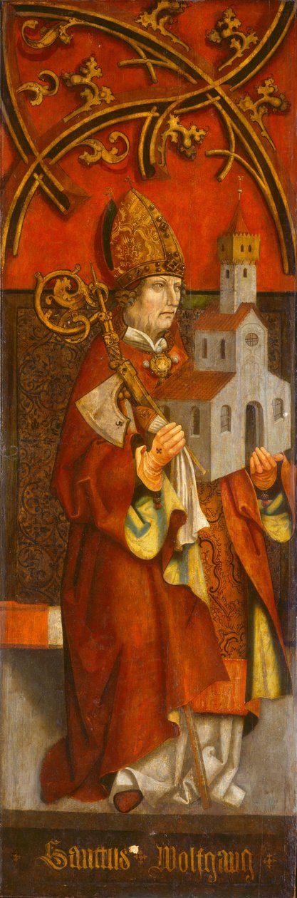 Saint Wolfgang, c.1500-1525 by Tyrolean School