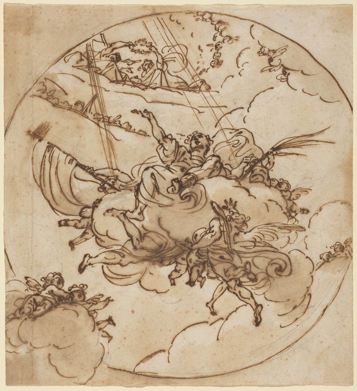 The Apotheosis of San Vitale by Ubaldo Gandolfi