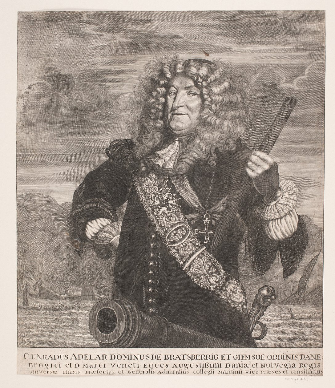 Admiral Cort Adeler by Ubekendt