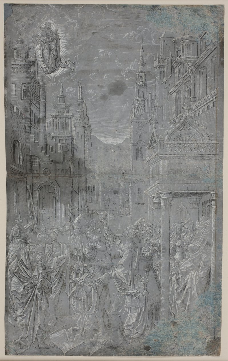 Augustus and the Sibyl by Ubekendt